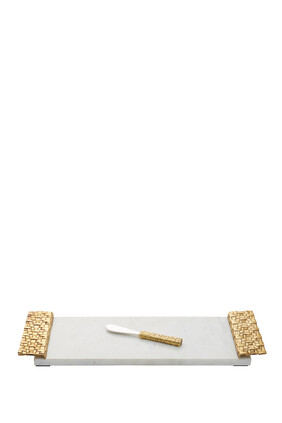 Palm Cheese Board and Spreader